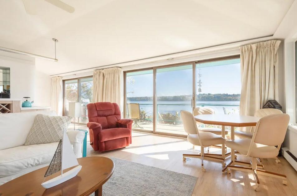 Hudson Riverfront Home Catskill Esterno foto