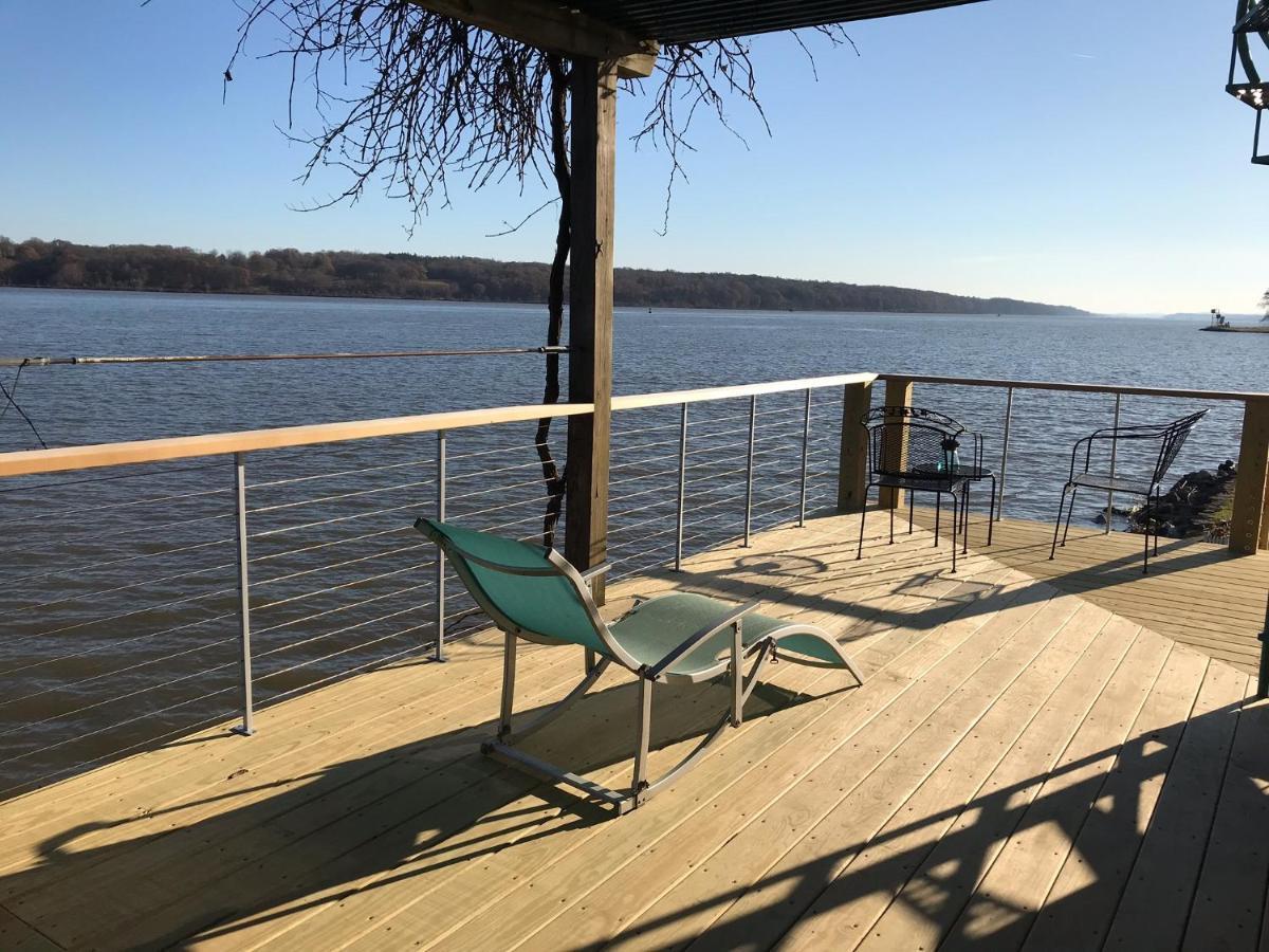 Hudson Riverfront Home Catskill Esterno foto