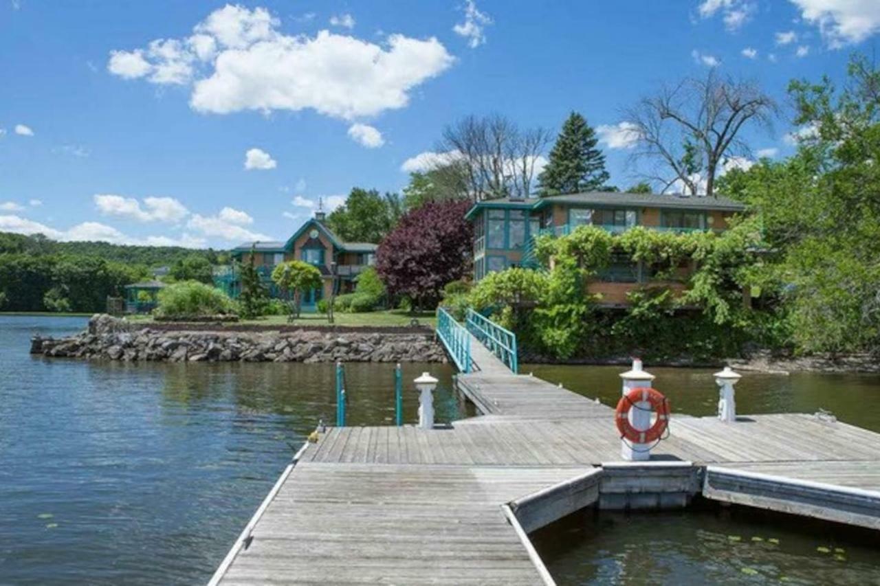 Hudson Riverfront Home Catskill Esterno foto