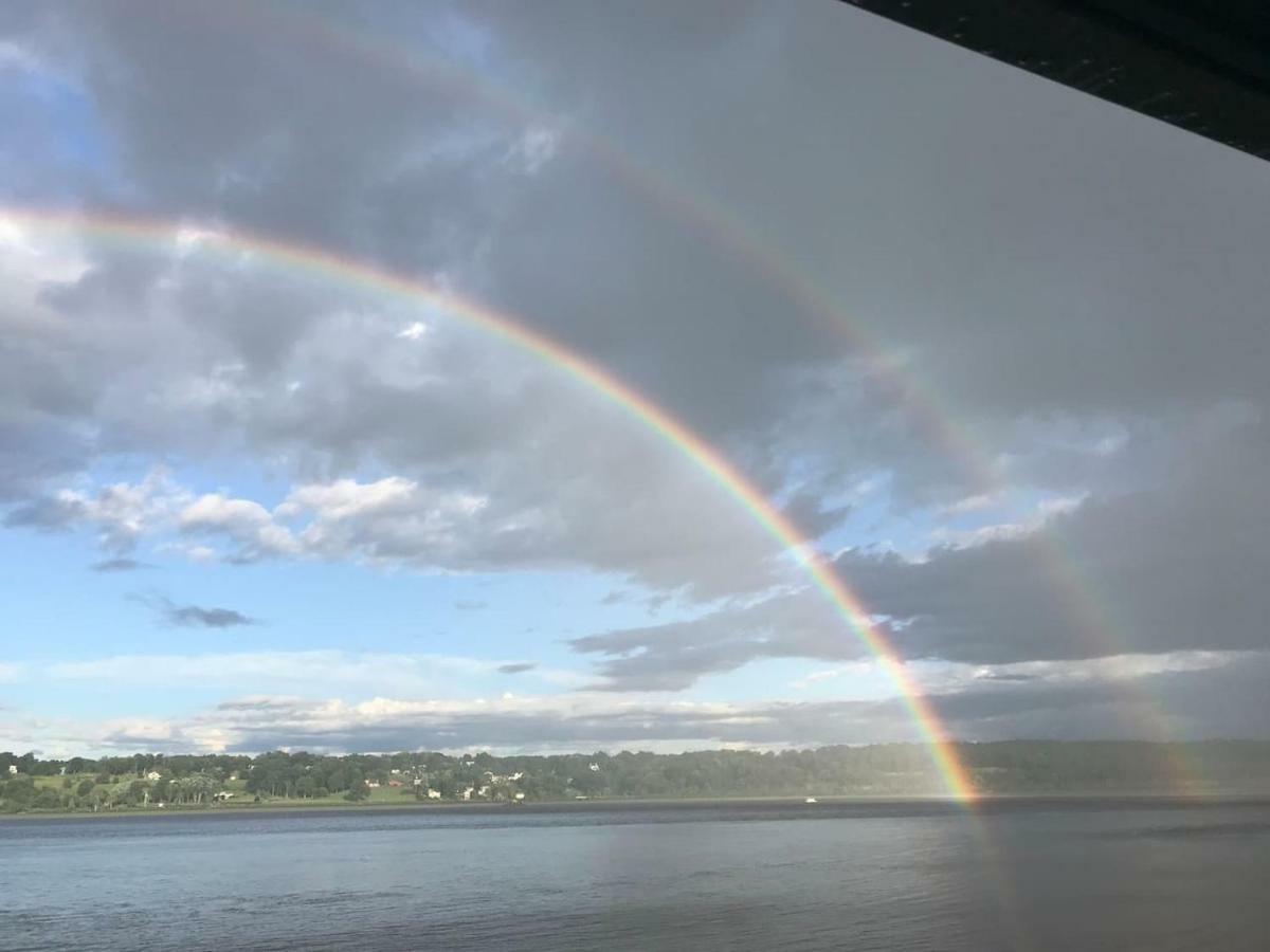 Hudson Riverfront Home Catskill Esterno foto