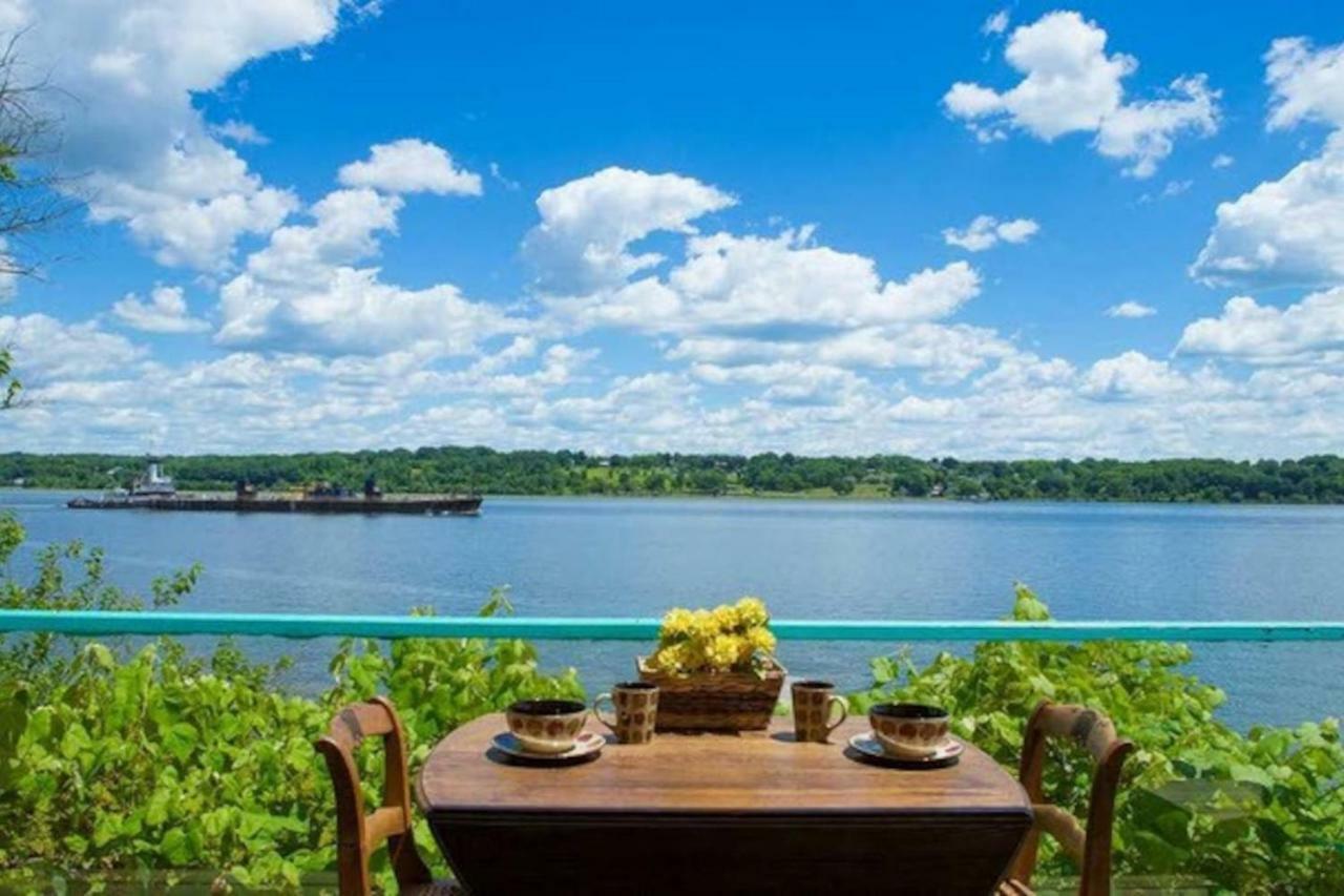 Hudson Riverfront Home Catskill Esterno foto